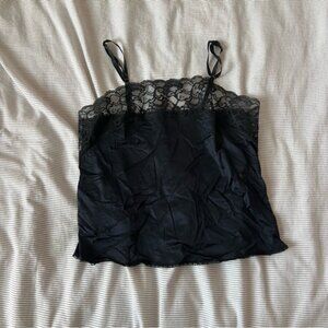 Chic Black Lace vintage Camisole